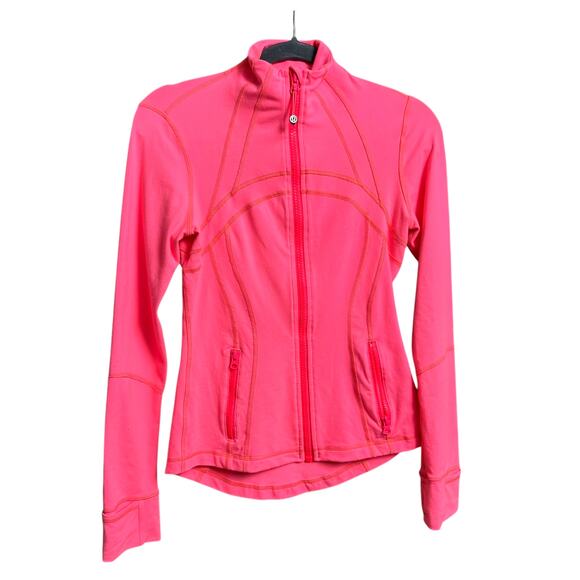 Lululemon Define Jacket Long Sleeves Full Zipper Front Closure Size 6 High Neck - Picture 1 of 8